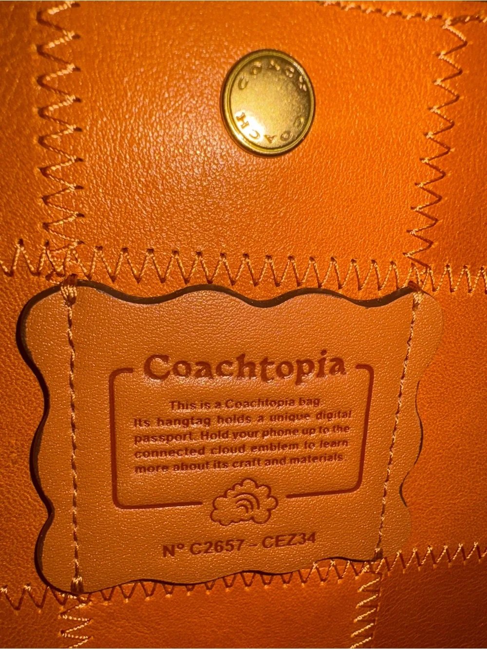 Coachtopia Alter/Ego Brooklyn Shoulder Bag 28 - Picture 3 of 8